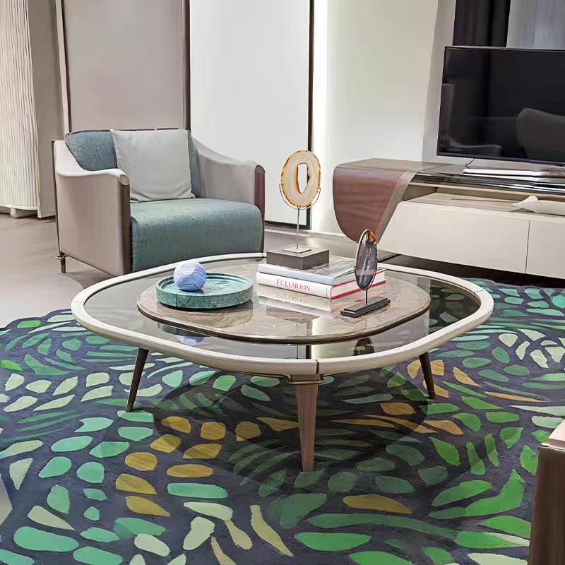 European Luxury Marble Coffee Table