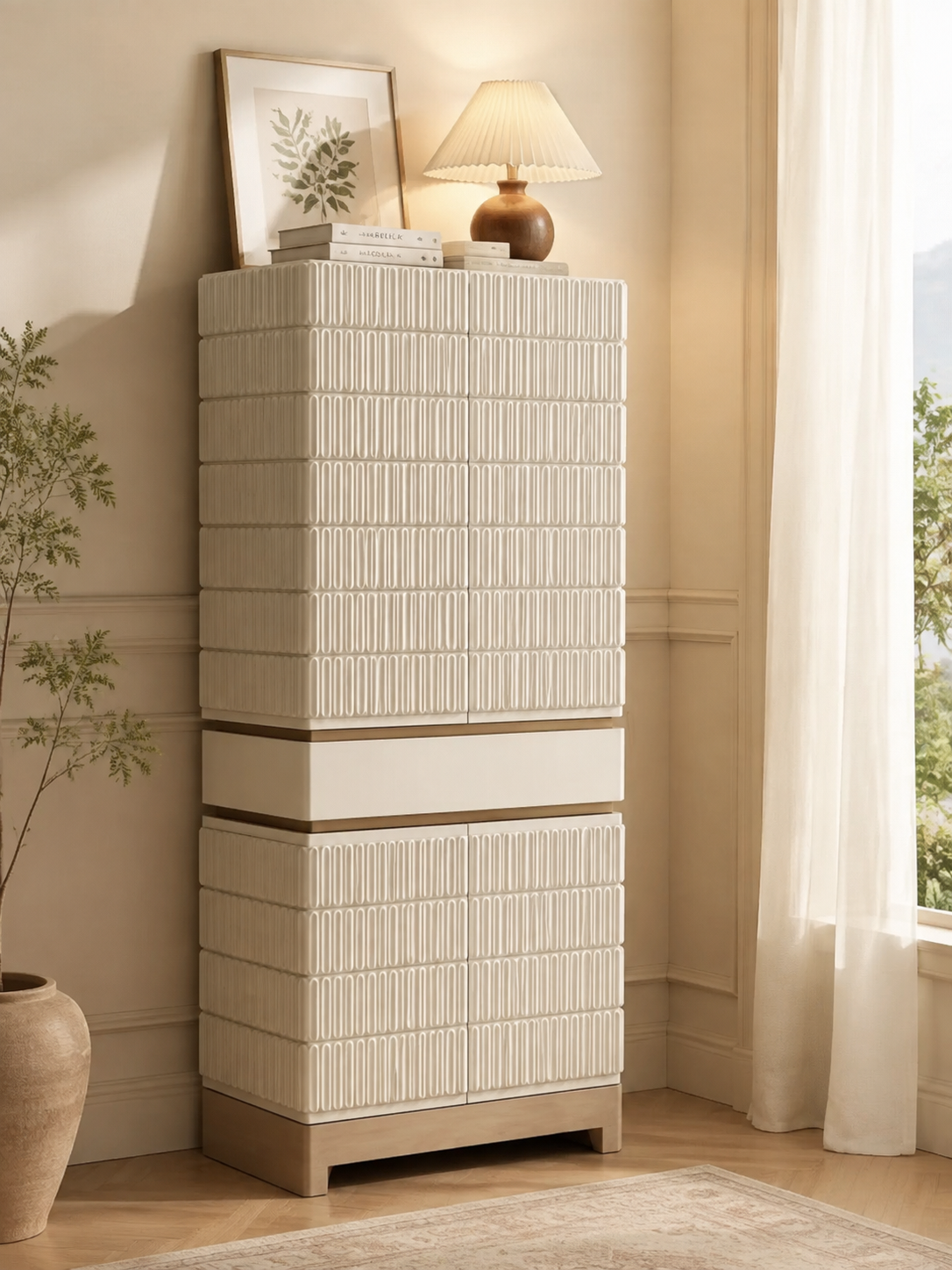 Luxury Italian Designer Wine Cabinet