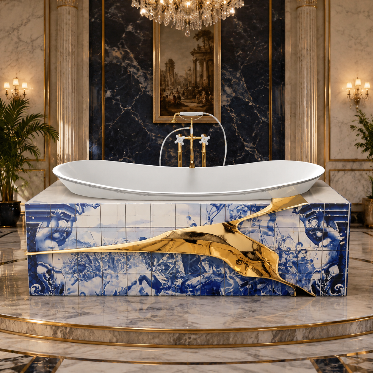 Luxury Italian Designer Freestanding Bathtub
