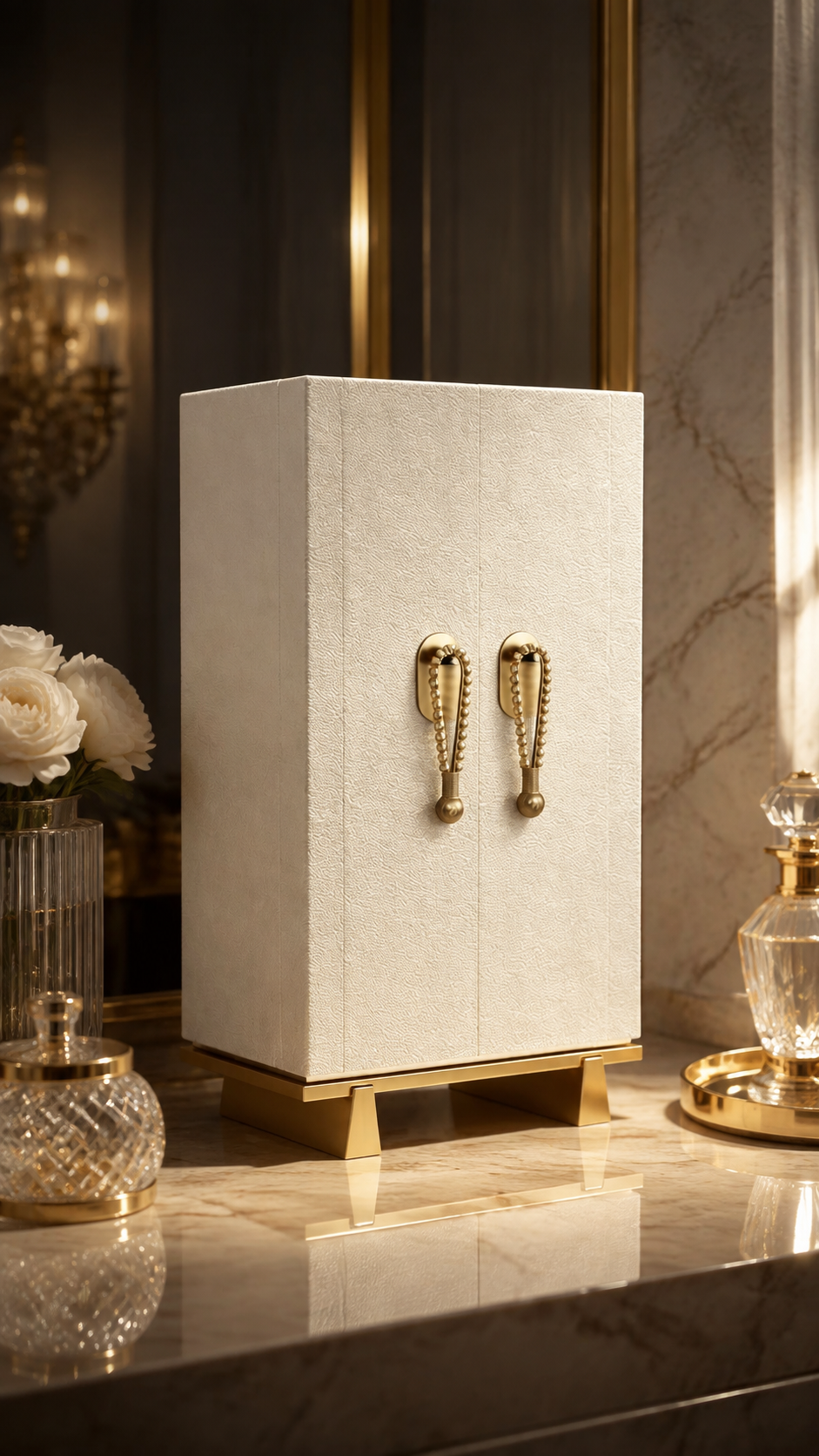 Luxury Italian Designer Storage Cabinet
