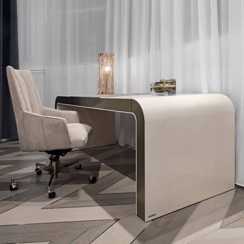 Handcrafted Ginsberg Stainless Steel Wood Armchair