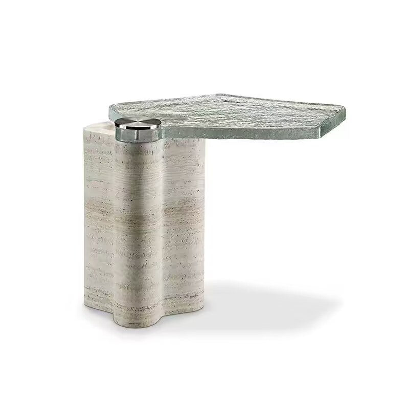 Italian Designer Marble Side Table
