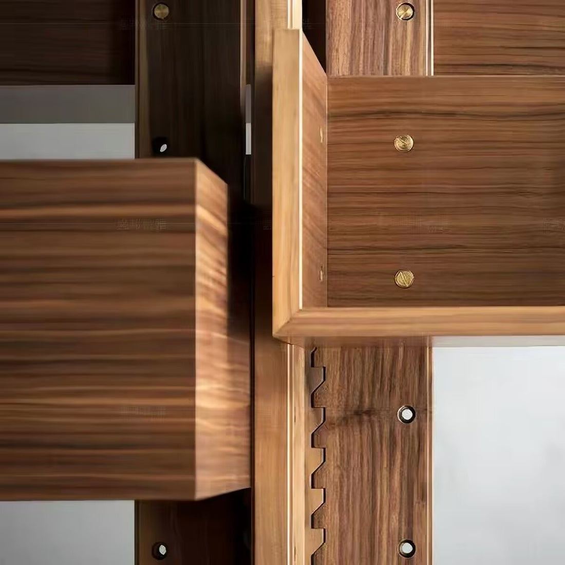 Italian Designer Ribbon Floor Standing Bookshelf