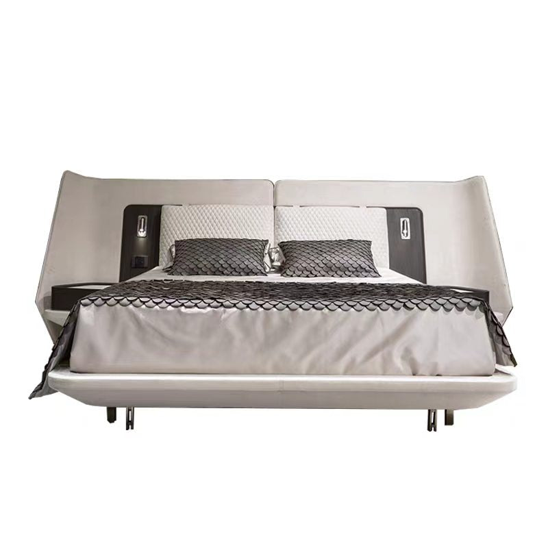 Italian Designer Upholstered Bed Frame