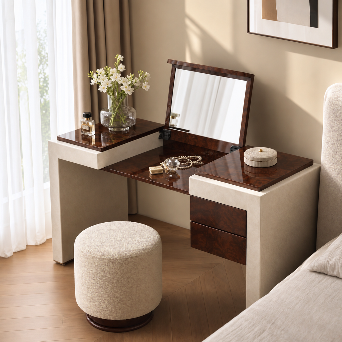 Italian Luxury Marble Vanity Table