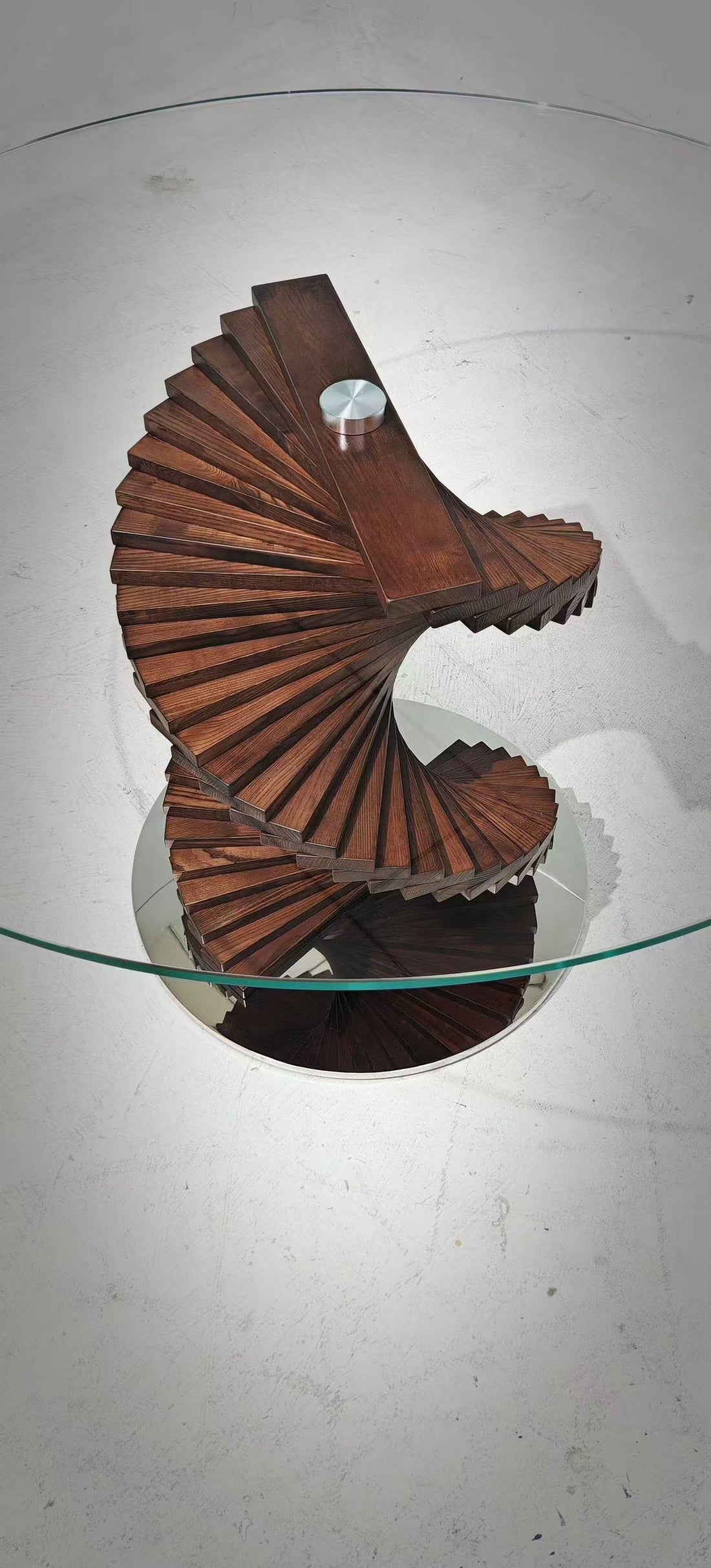 Italian Modern Rotating Dining Table