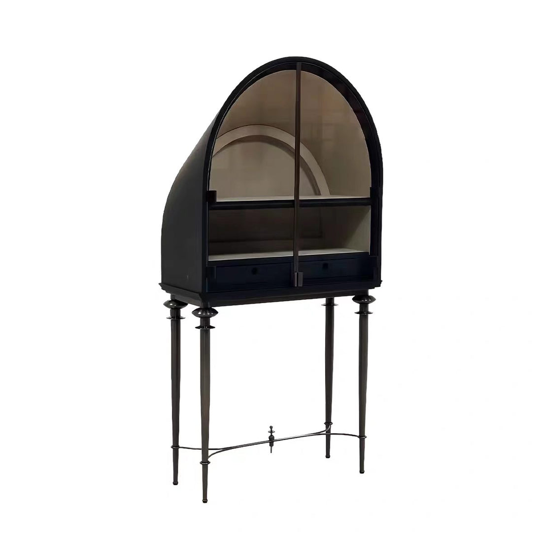 Luxury Glass Wine Display Cabinet Design