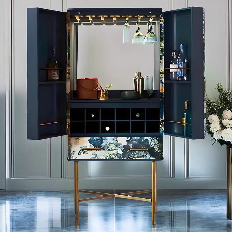 Luxury Italian Artistic Wine Cabinet Design