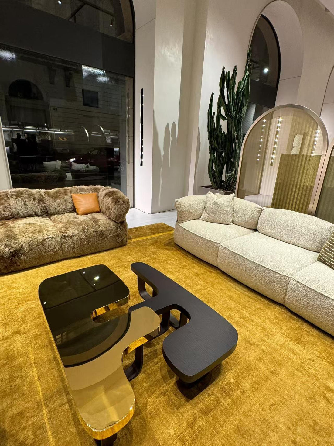 Luxury Italian Double F Coffee Table Design