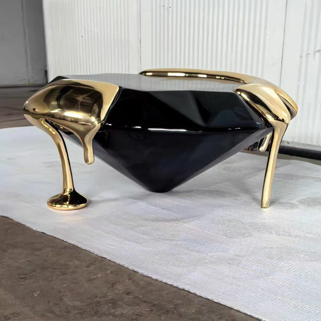 Luxury Italian Irregular Diamond Coffee Table