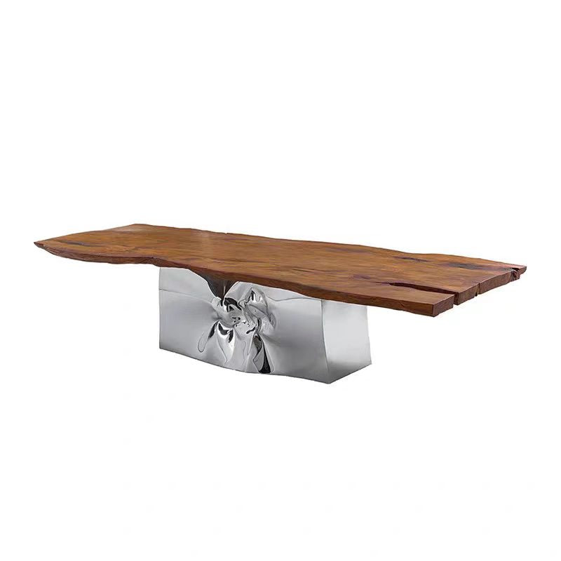 Luxury Italian Irregular Dining Table Design