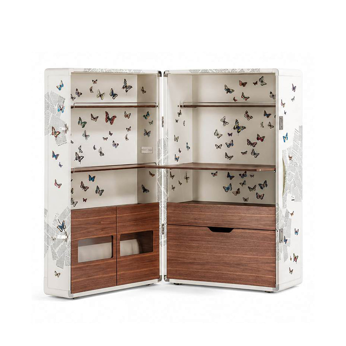 Luxury Italian Mobile Wine Cabinet