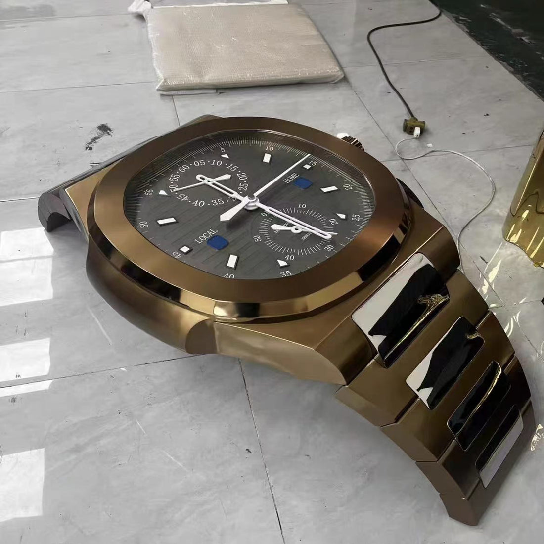 Luxury Italian Watch-Inspired Coffee Table