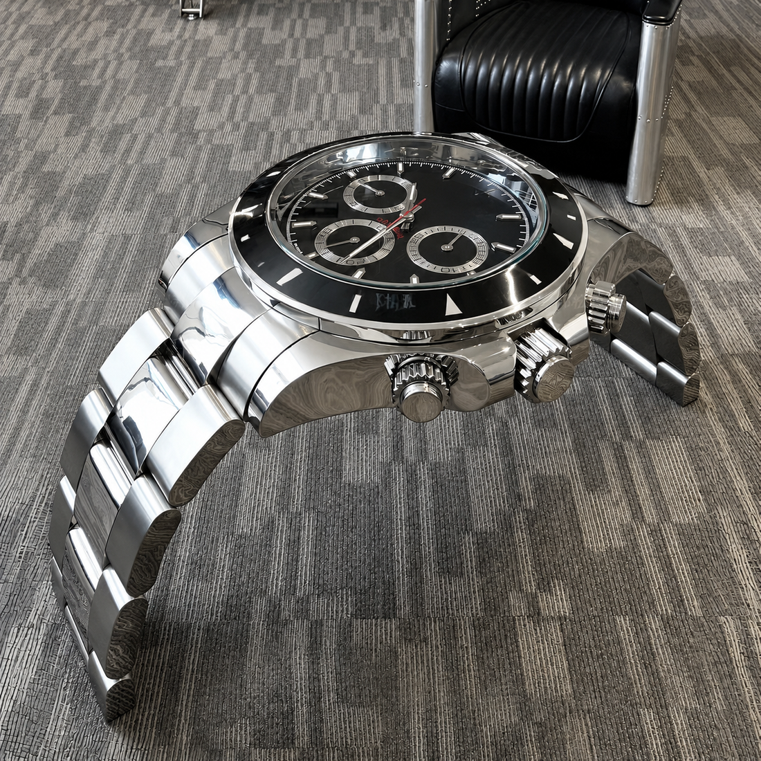 Luxury Modern Watch-Inspired Coffee Table Design