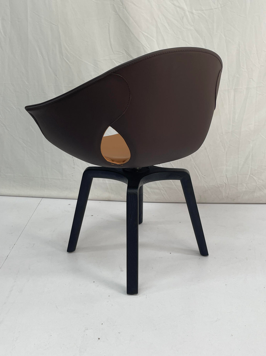 Luxury Nordic Leather Armchair
