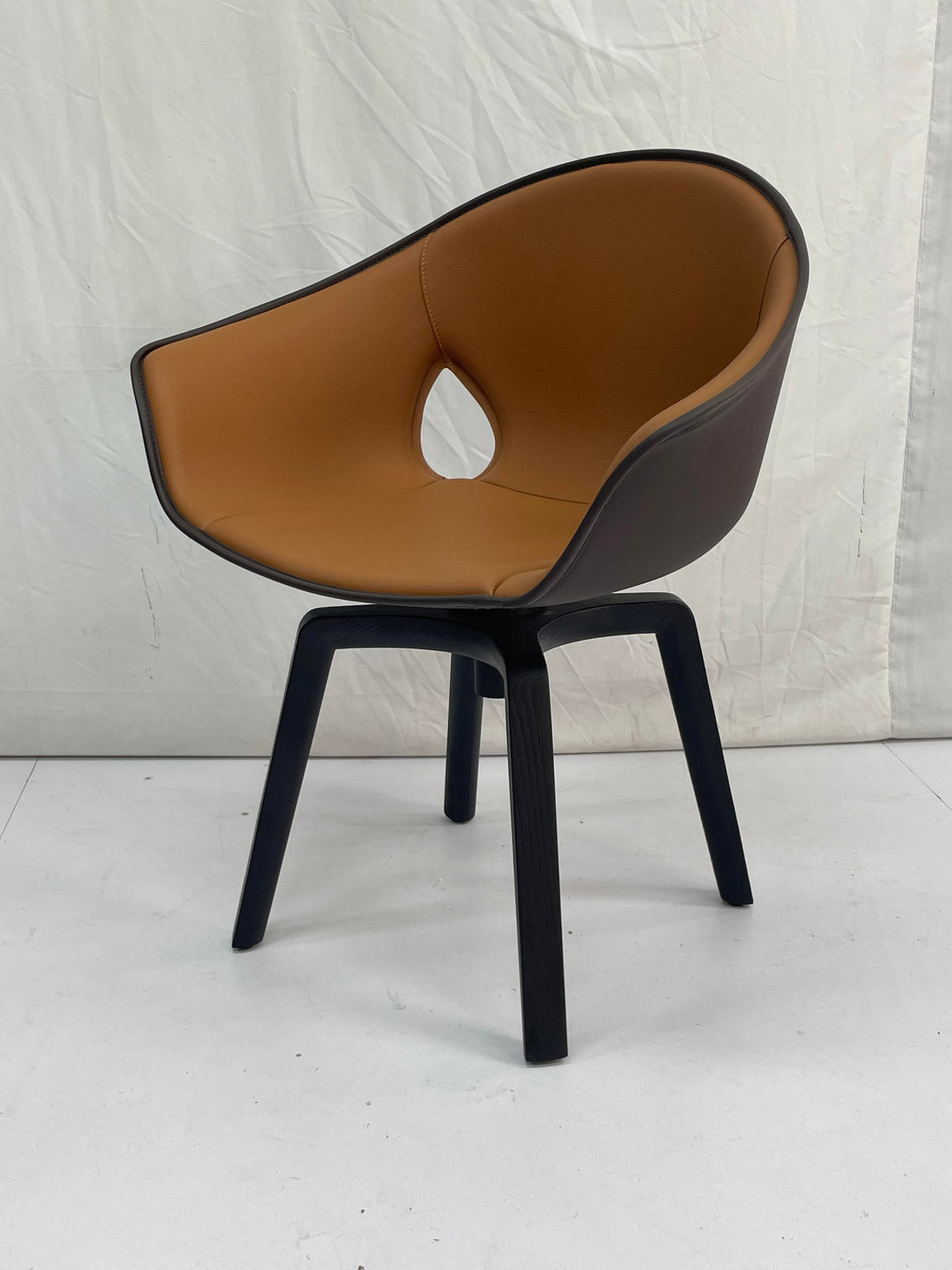 Luxury Nordic Leather Armchair