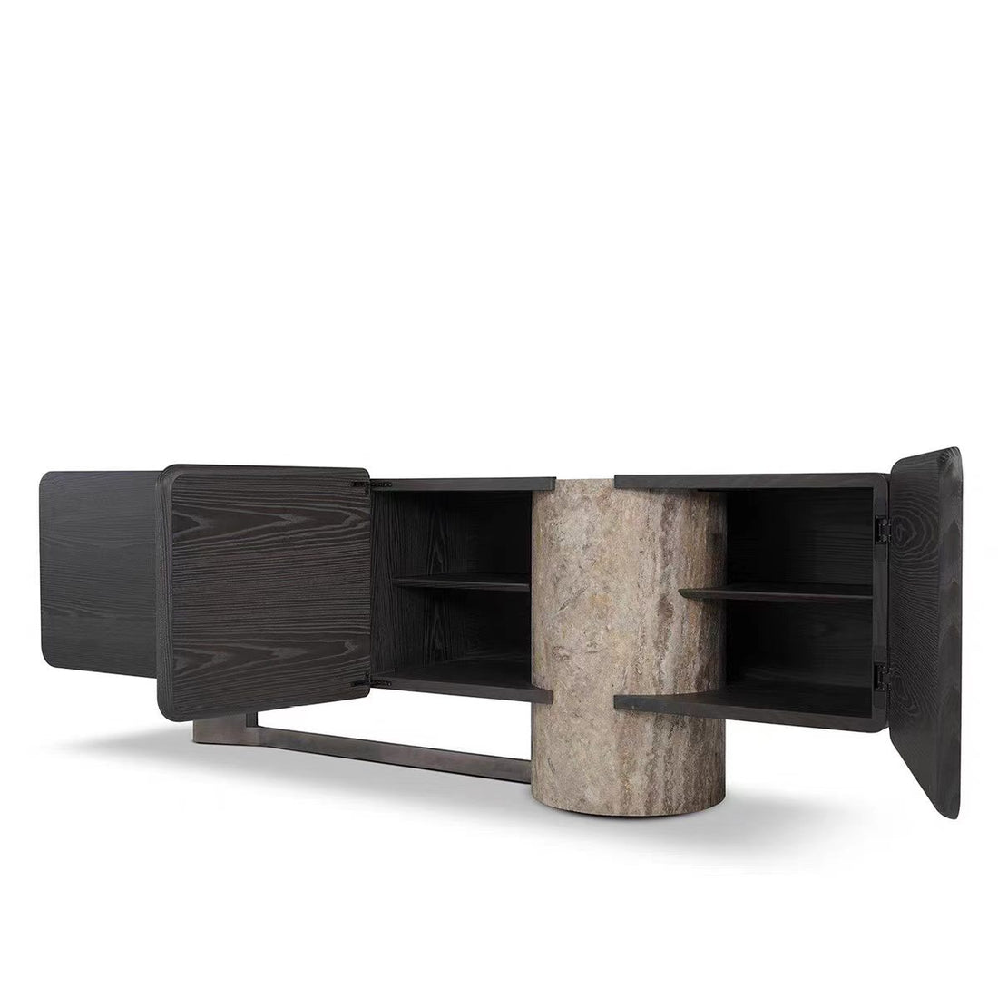 Luxury Stone Top Sideboard Cabinet Design