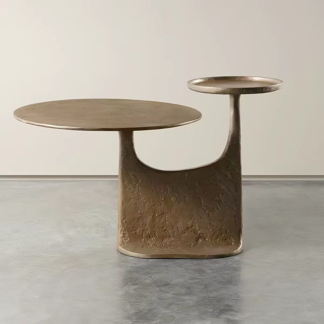 Luxury Vintage Brass Side Table
