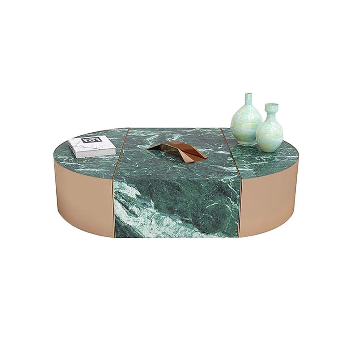 Modern Marble Stainless Steel Modular Coffee Table