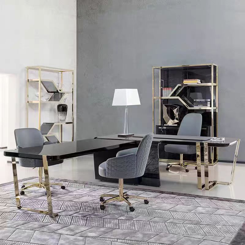 President Best Leather Stainless Steel Chair