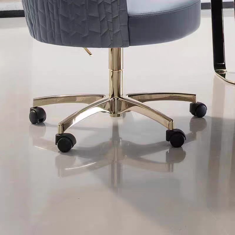 President Best Leather Stainless Steel Chair