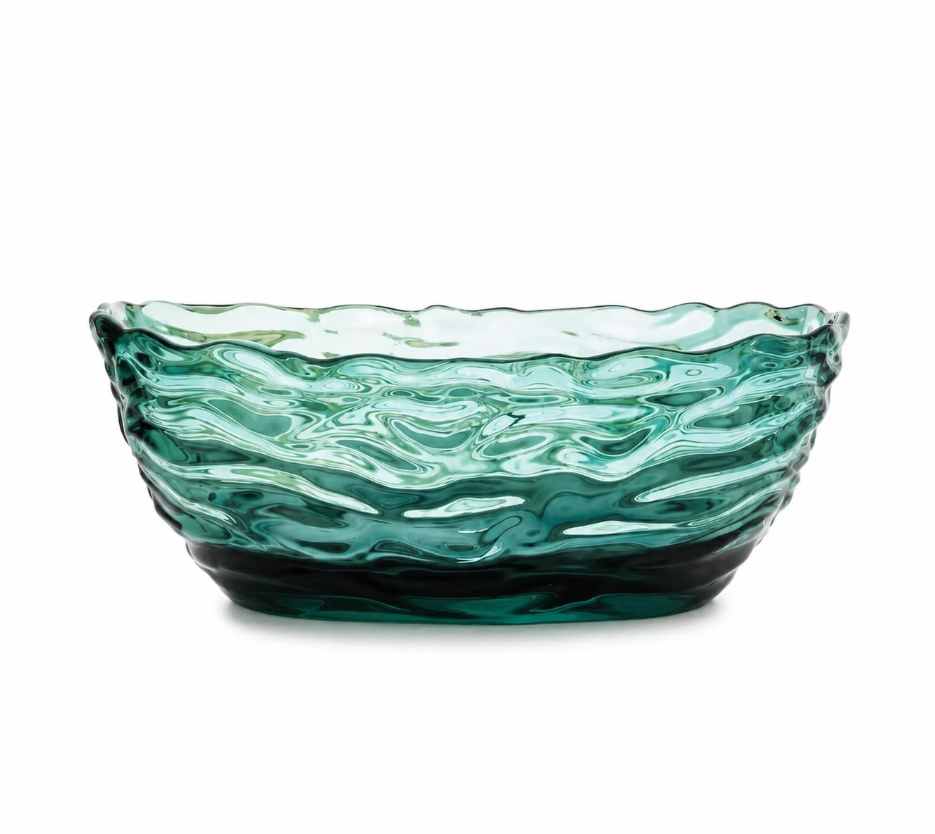 Luxury Italian Transparent Resin Freestanding Bathtub