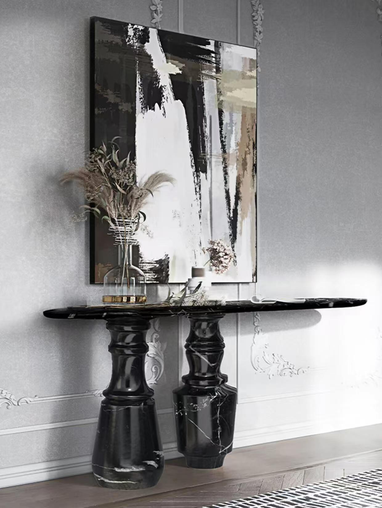 Luxury Portuguese Marble Console Table