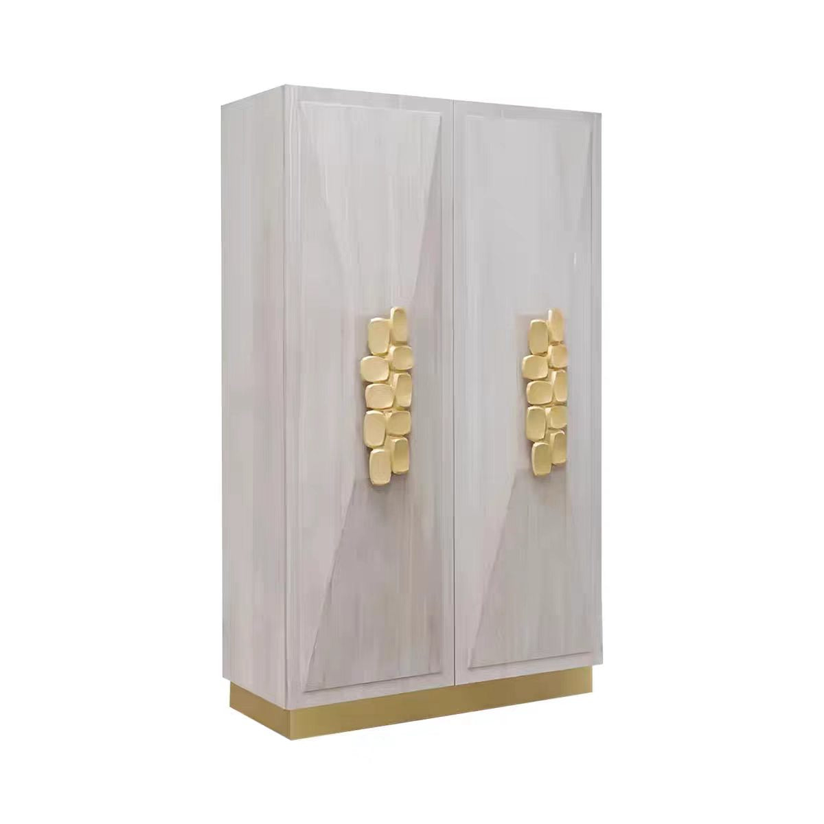 Luxury Solid Wood Wine Cabinet Design
