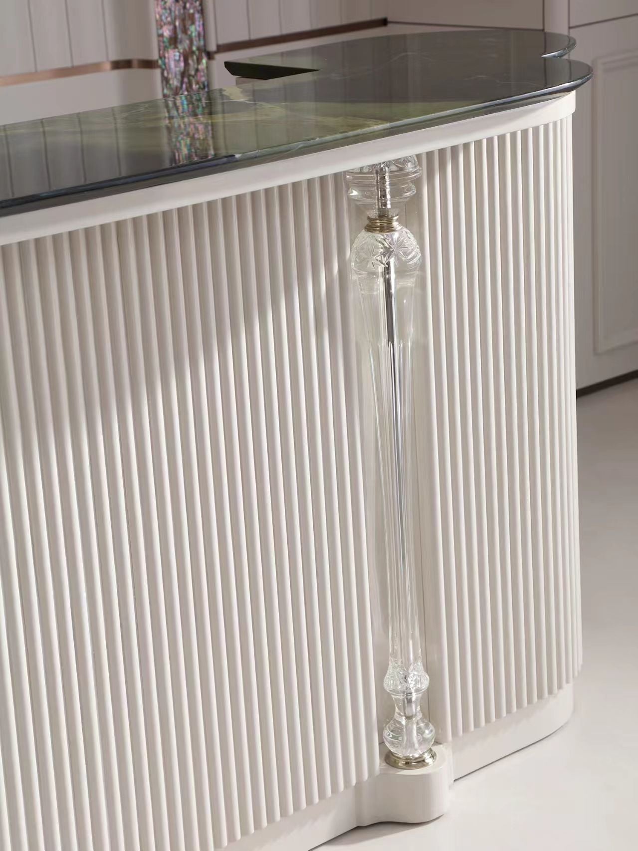 Luxury Italian Marble Bar Island