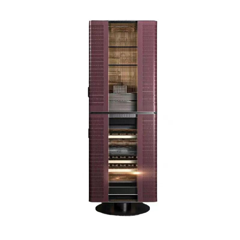 Luxury Italian Rotating Wine Display Cabinet Design