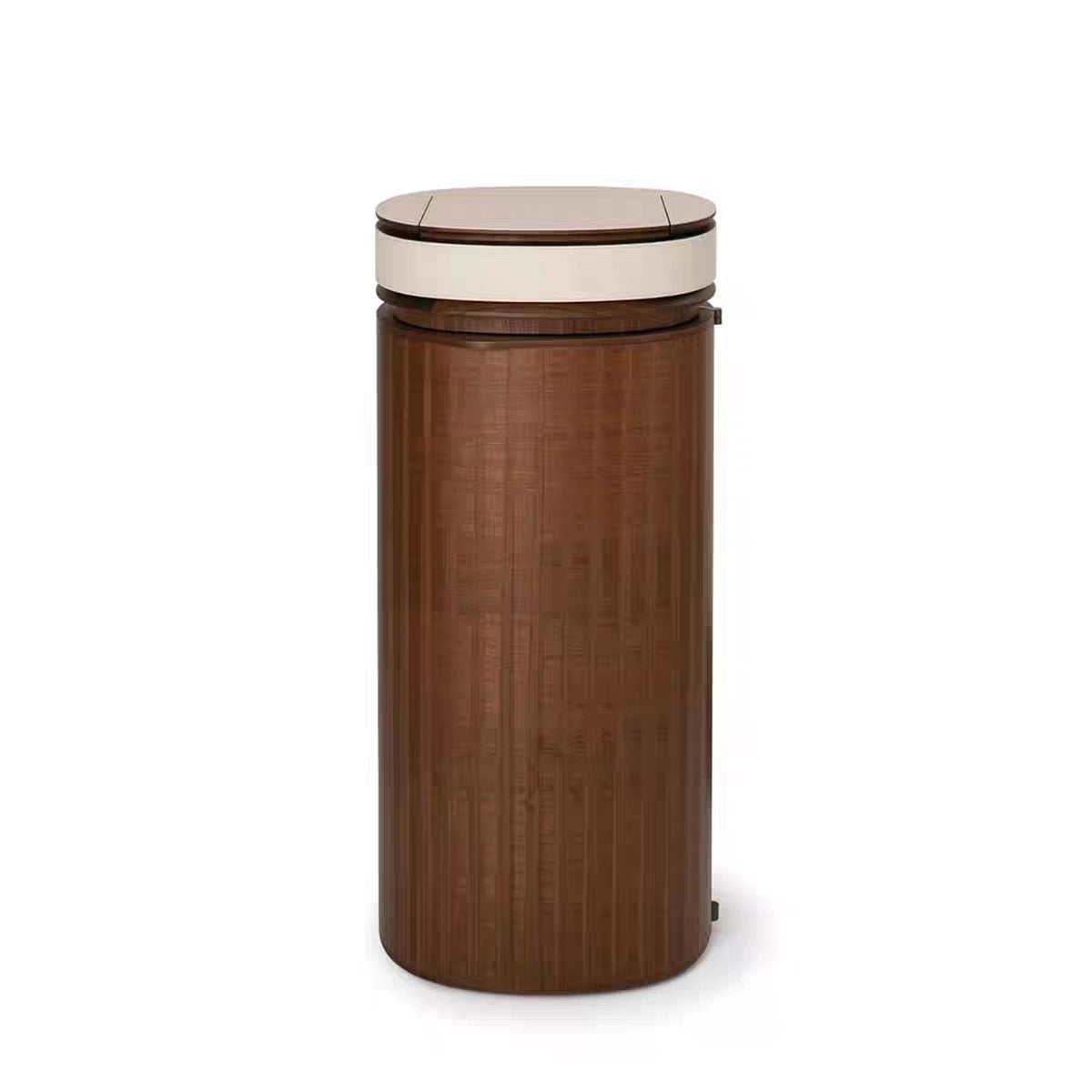 Luxury Italian Extendable Sideboard Cabinet with Leather & Wood Design