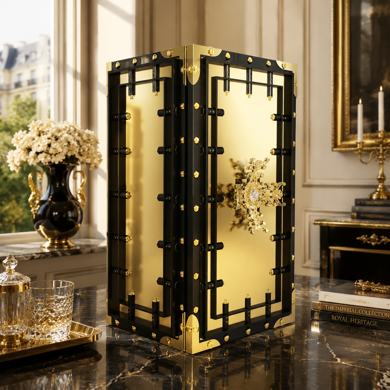 Luxury Portuguese Designer Safe Cabinet