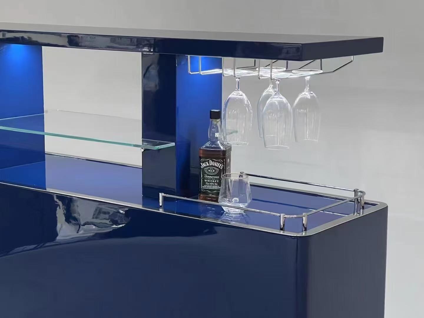 Luxury Italian Automatic Lift-Up Bar Cabinet