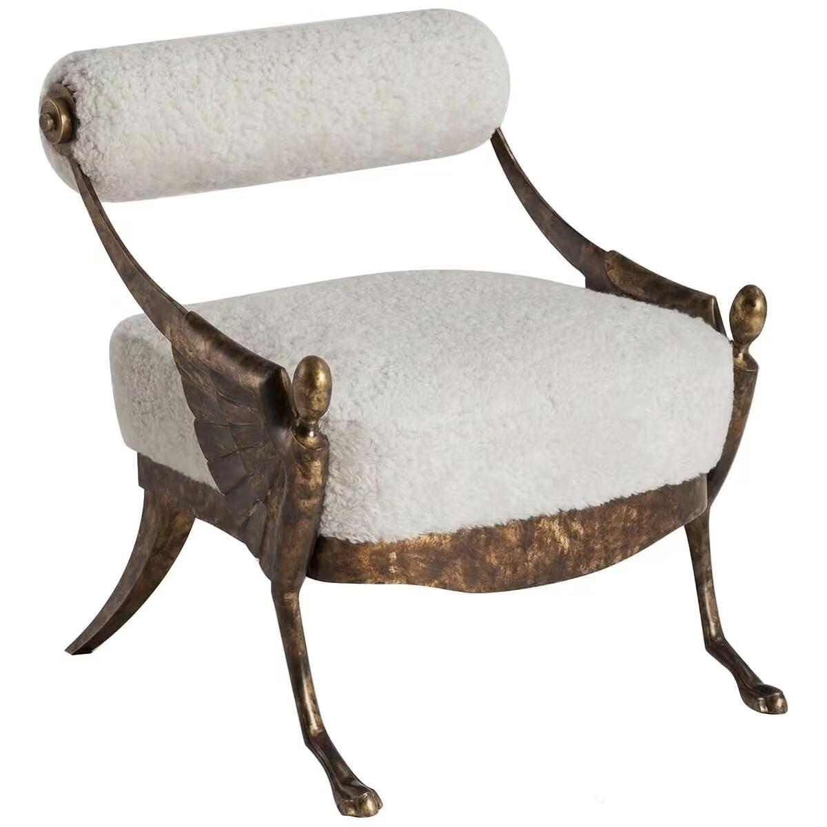Italian Modern Claw Lounge Chair