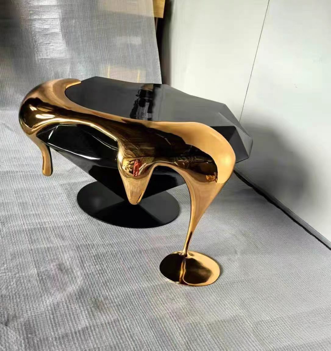 Luxury Italian Irregular Diamond Coffee Table