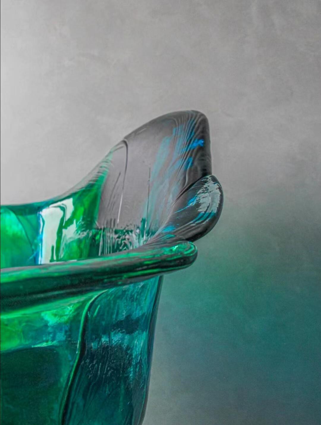 Luxury Italian Petal Resin Bar Chair