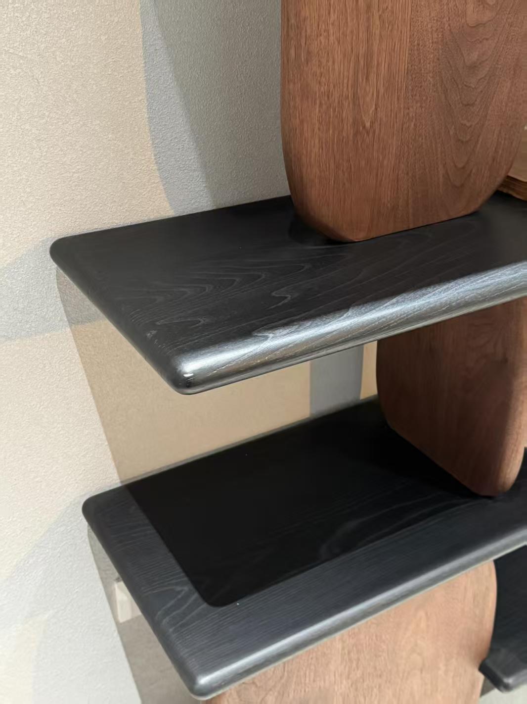 Luxury Ash Wood Bookshelf Design