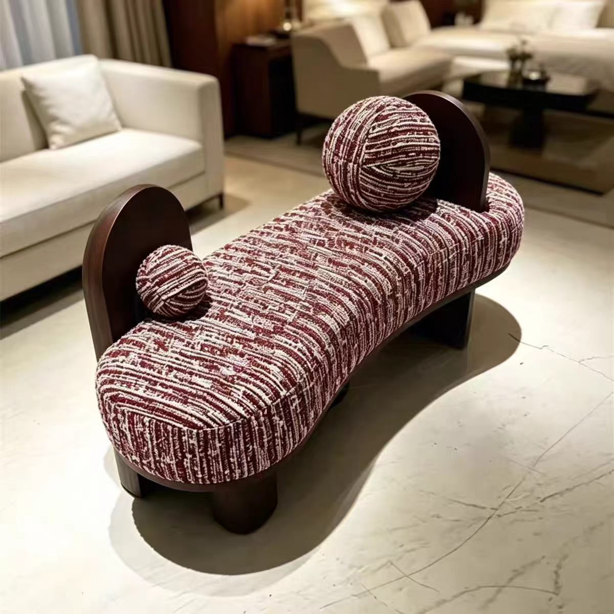 Luxury Modern Chinese Designer Bench