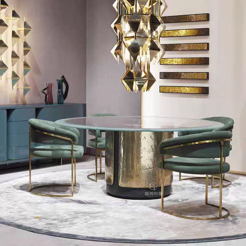 Luxury Modern Dining Table Set