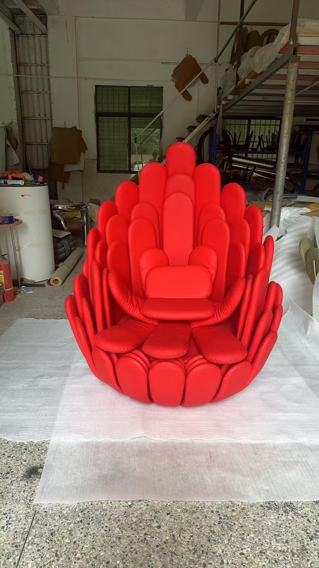Luxury Italian Nest Petal Lounge Chair