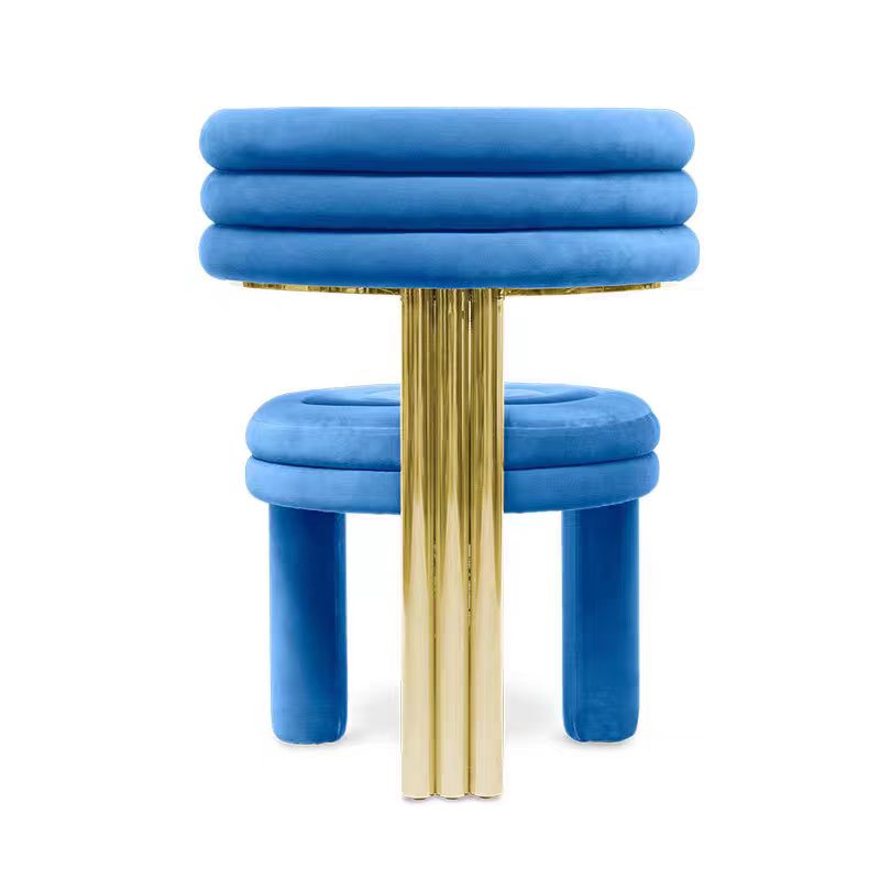Luxury Modern Stainless Steel Dining Chair