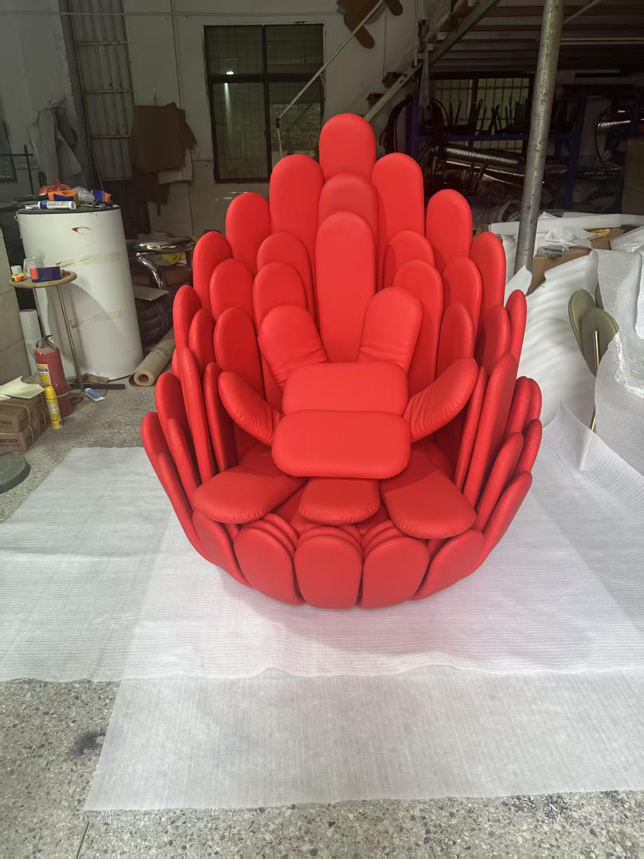 Luxury Italian Nest Petal Lounge Chair