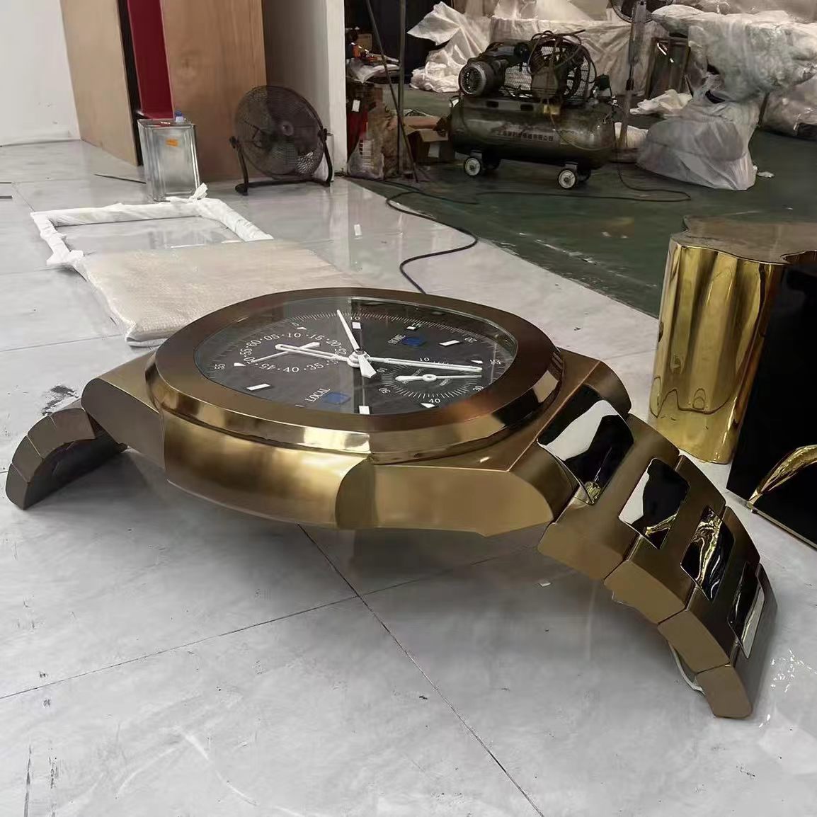 Luxury Italian Watch-Inspired Coffee Table
