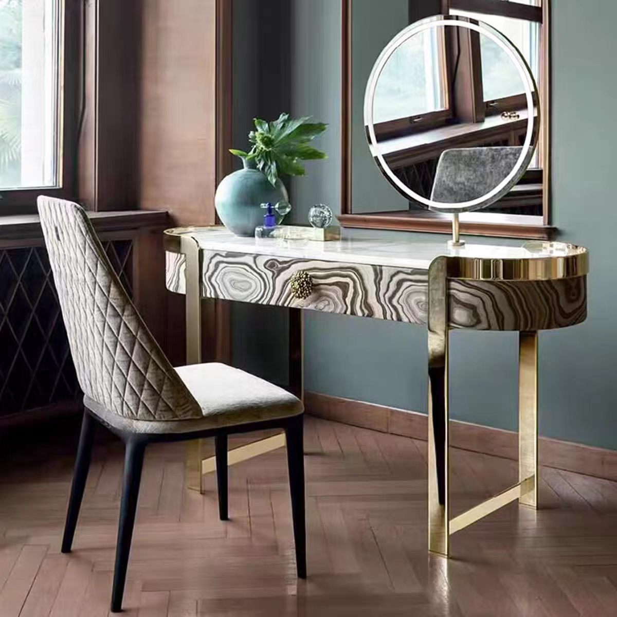 Luxury Modern Designer Vanity Table