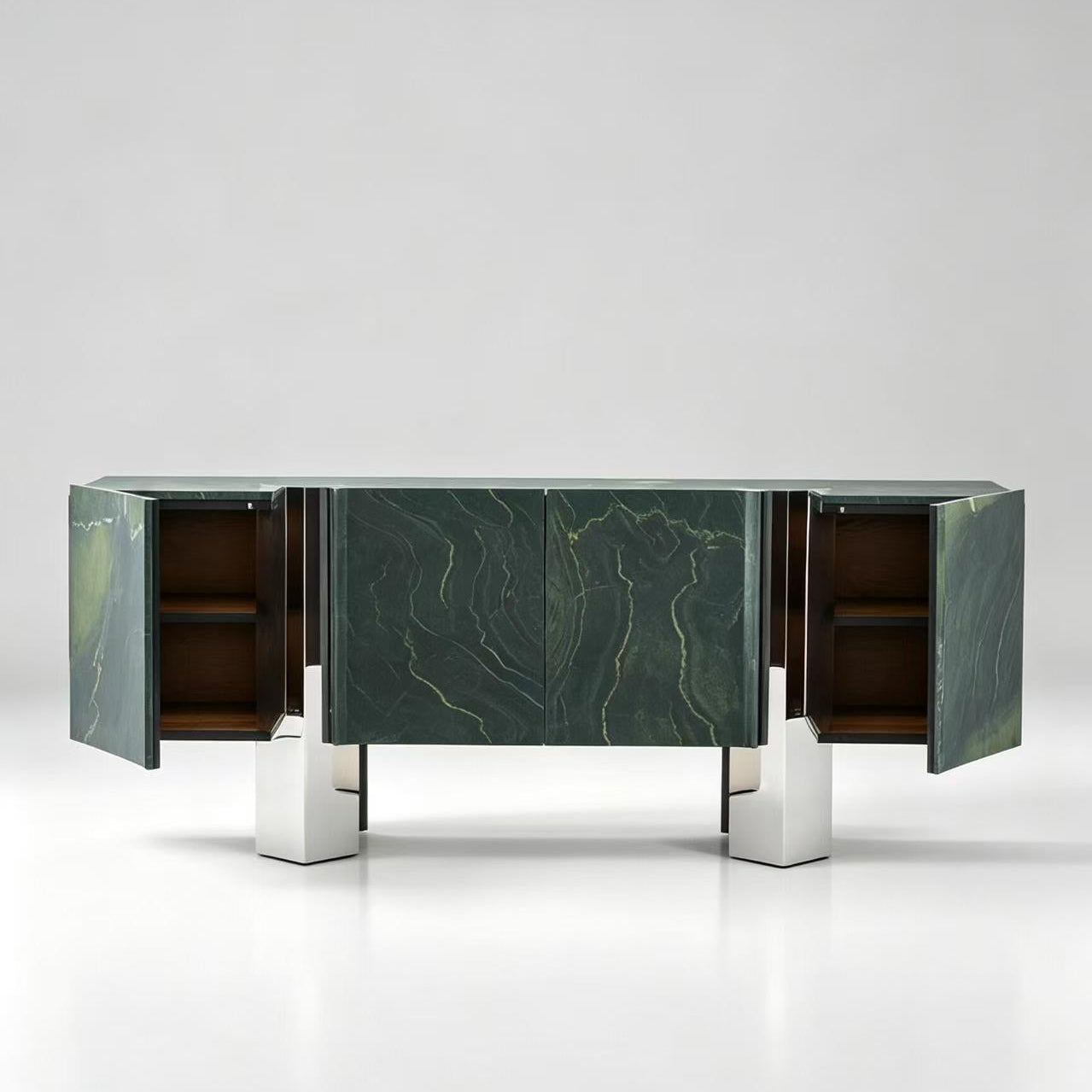 Luxury Italian Sculptural Sideboard