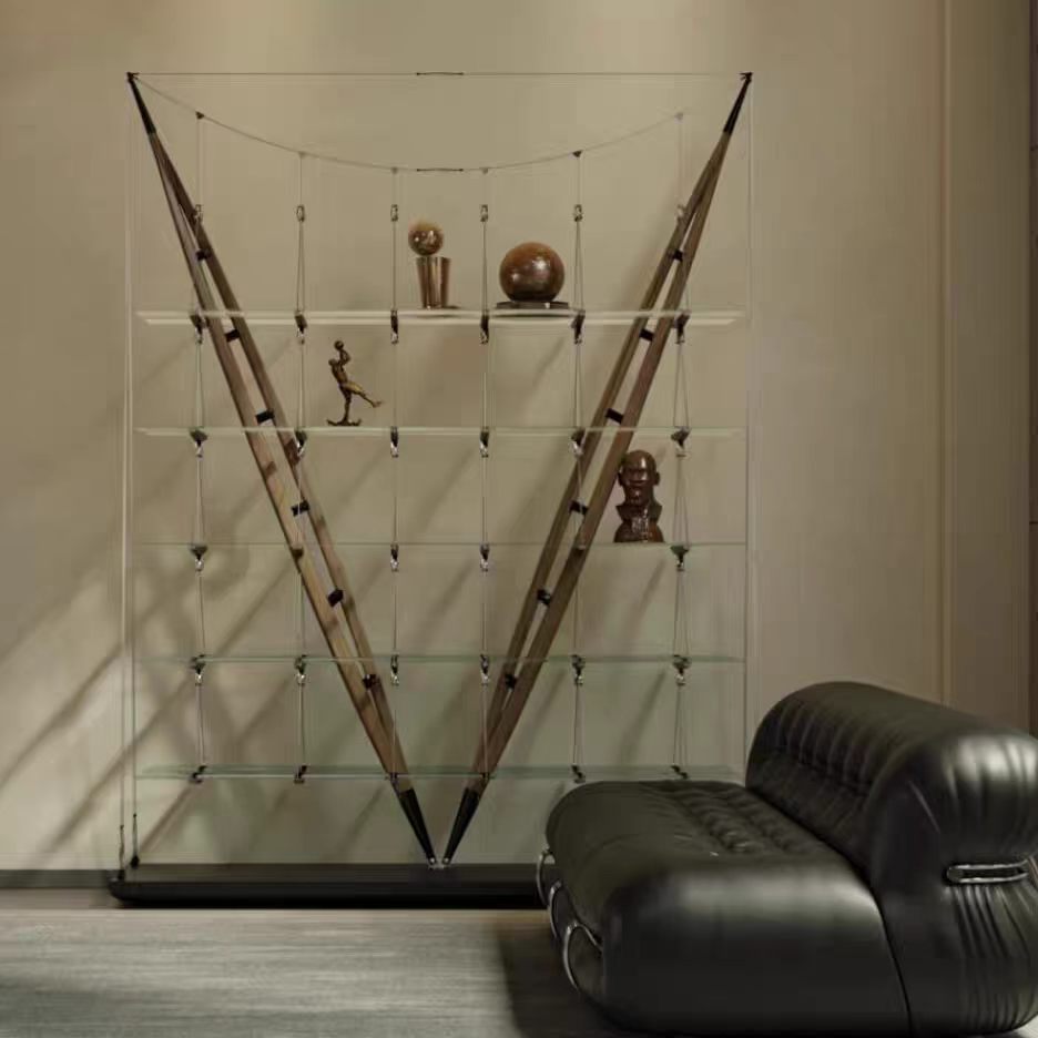 Luxury Italian Floating Sailboat Bookshelf Design