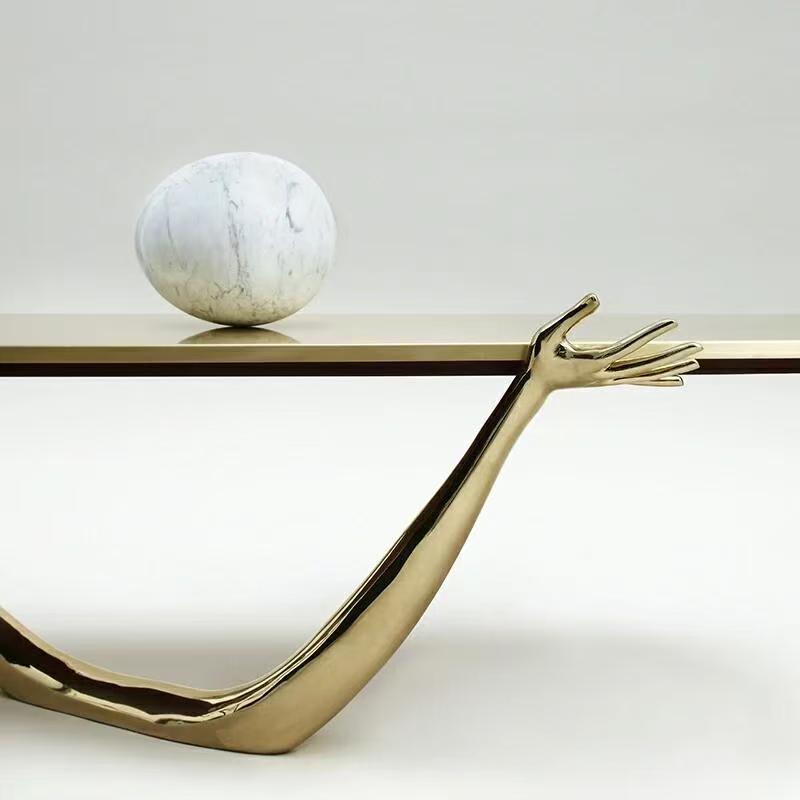 Luxury High Heel Designer Coffee Table