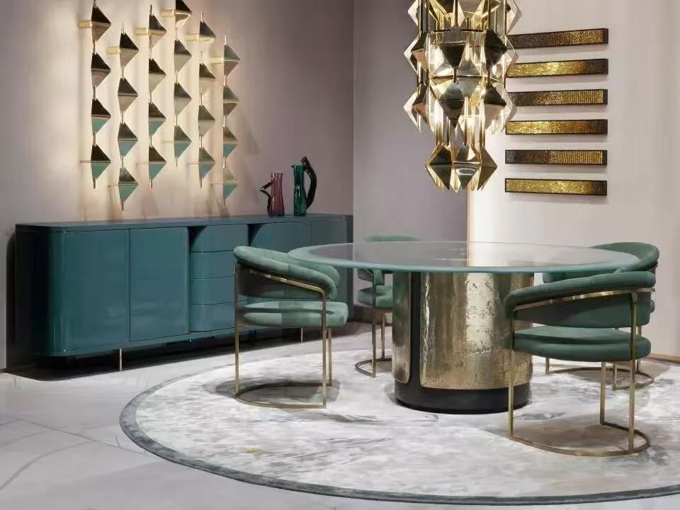 Luxury Modern Dining Table Set